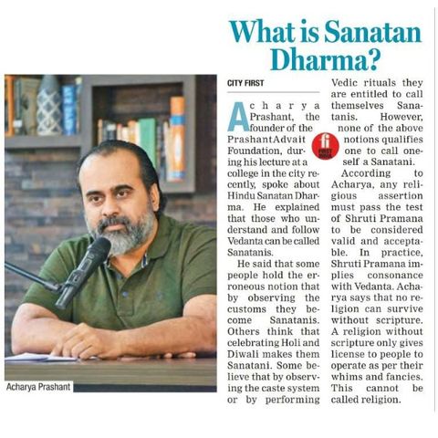 What is Sanatan Dharma?