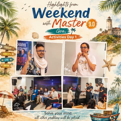 Weekend With Master 9.0 | Day 1 Activities
