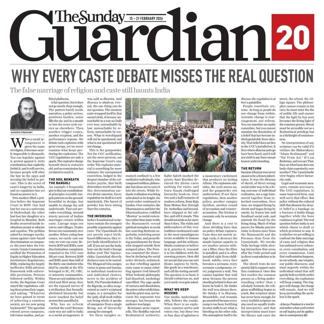 Every Caste Debate Misses the Real Question