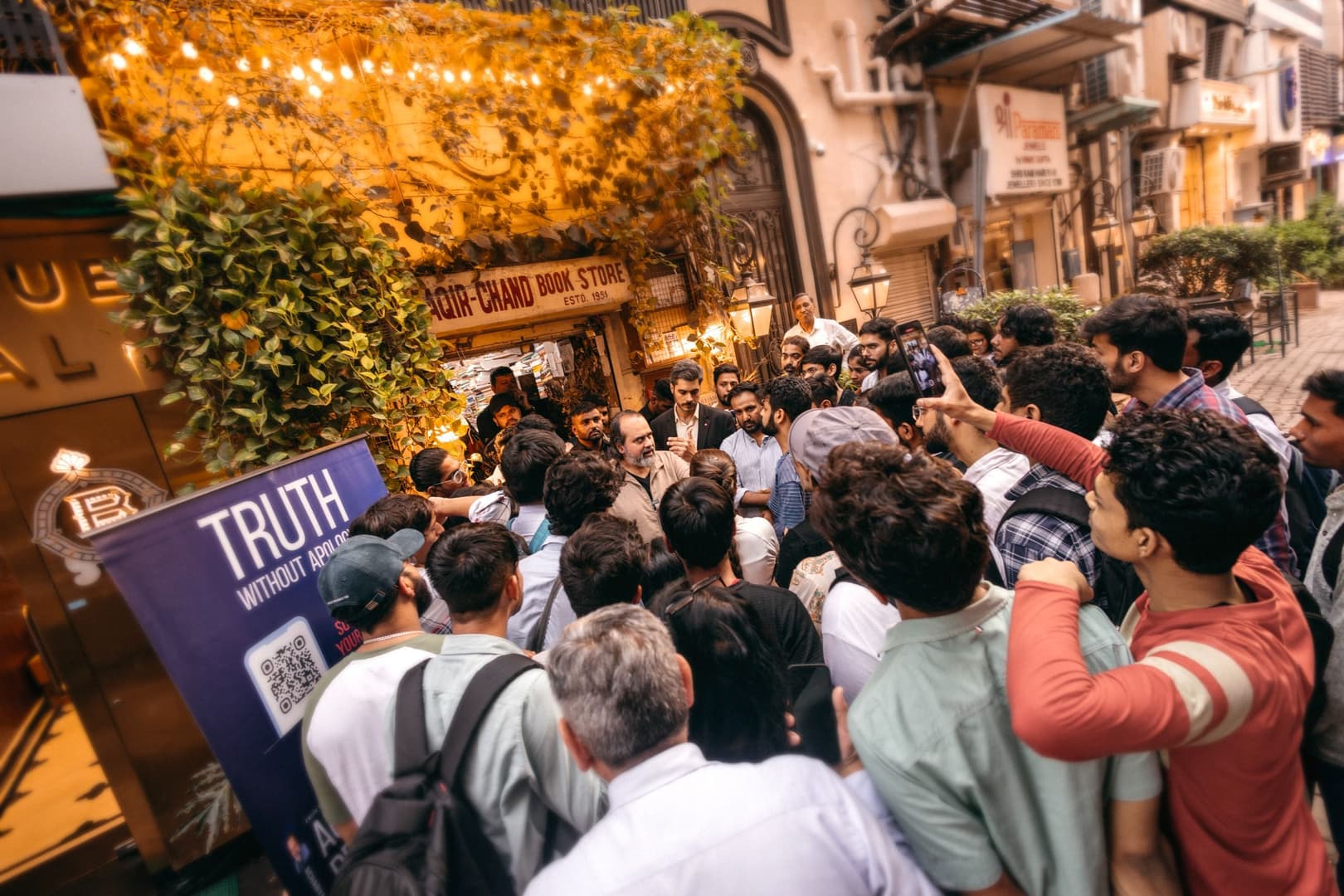 Truth Without Apology — Book-Signing at Faqir Chand Bookstore