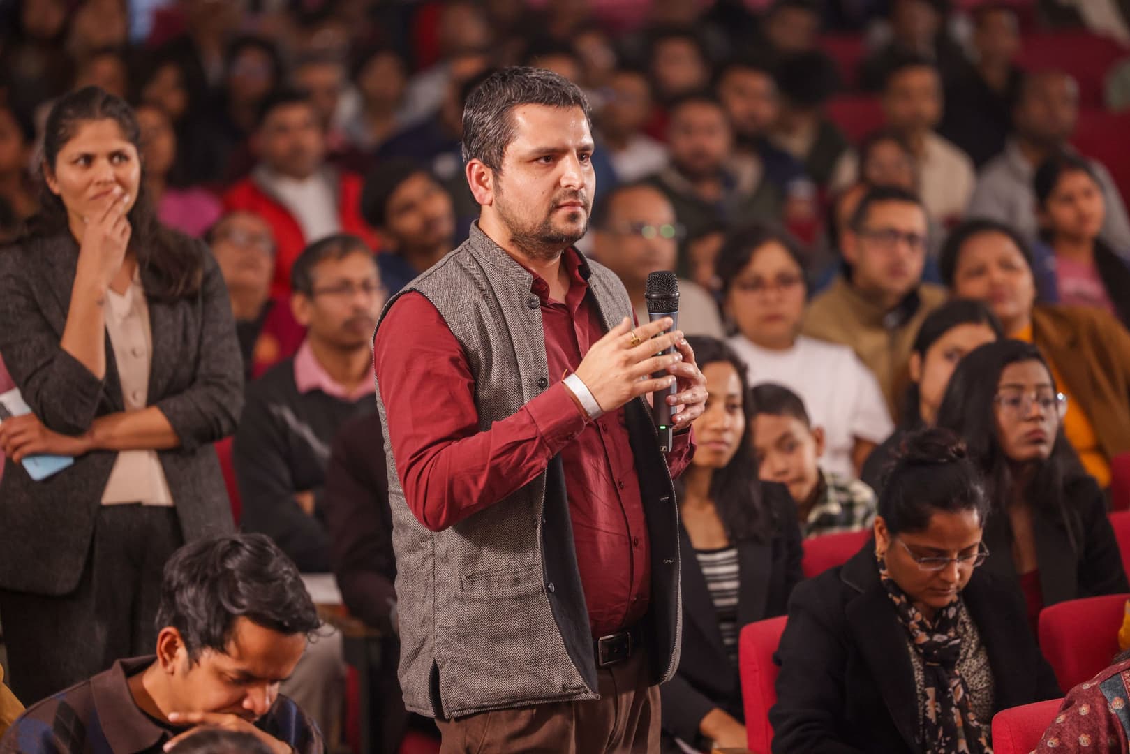 Vedant Samhita Session at the District Library Auditorium, Guwahati