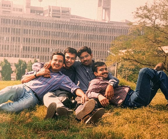 At the IIT Delhi Campus