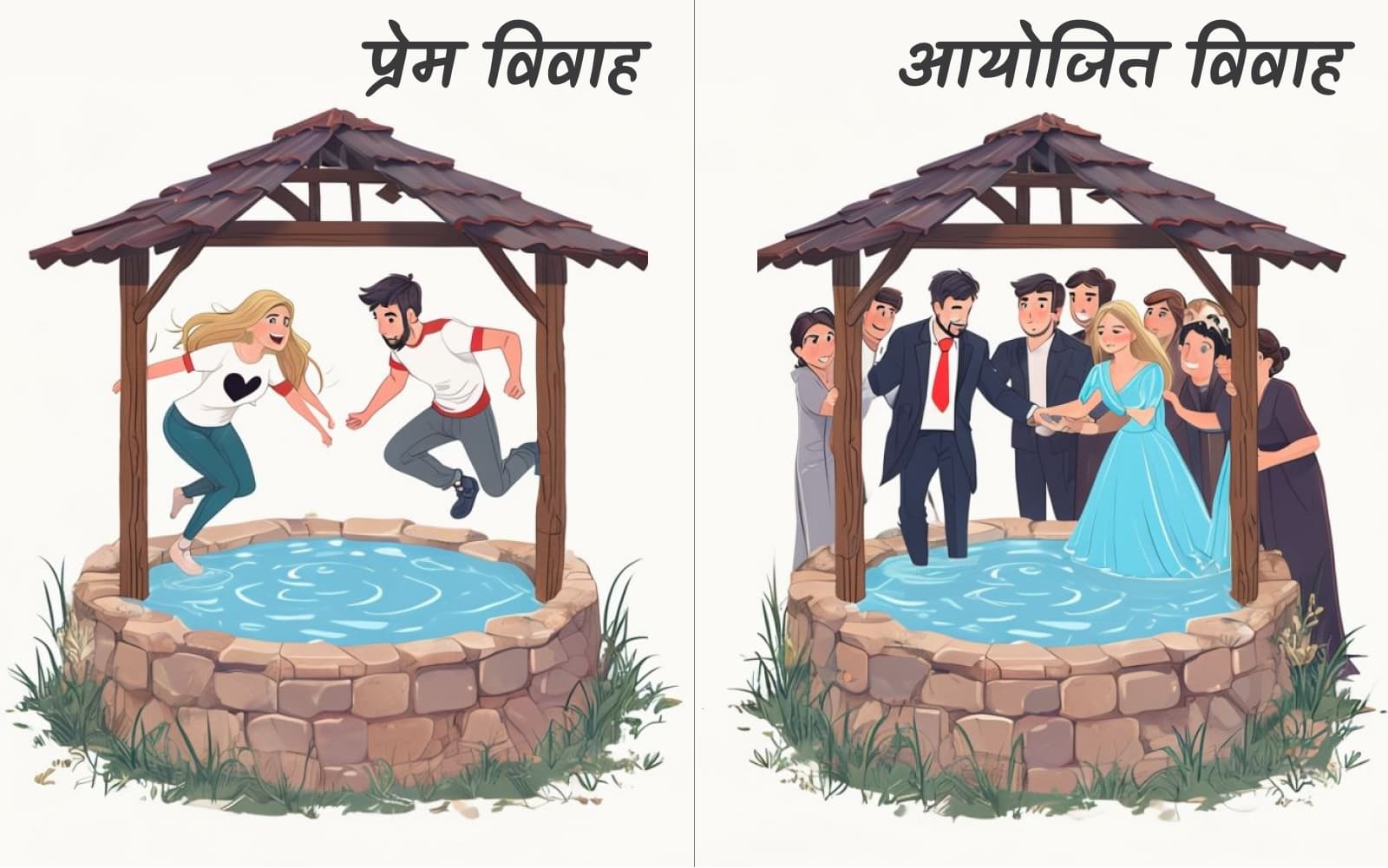प्रेम विवाह बेहतर है या आयोजित?