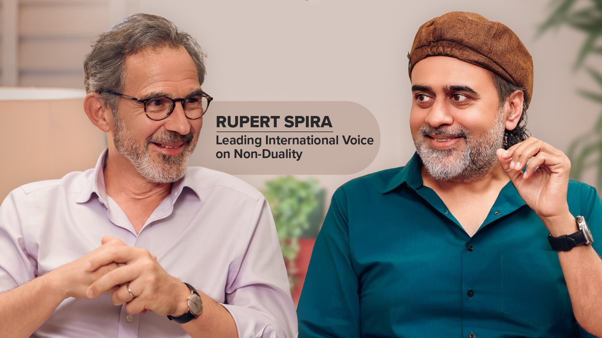 Acharya Prashant in dialogue with Rupert Spira