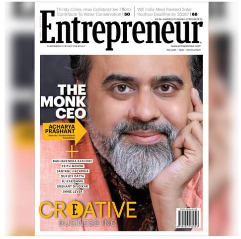 Acharya Prashant at Entrepreneur India