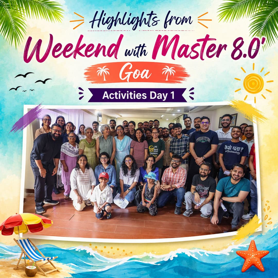Weekend With Master 8.0 | Day 1 Activities