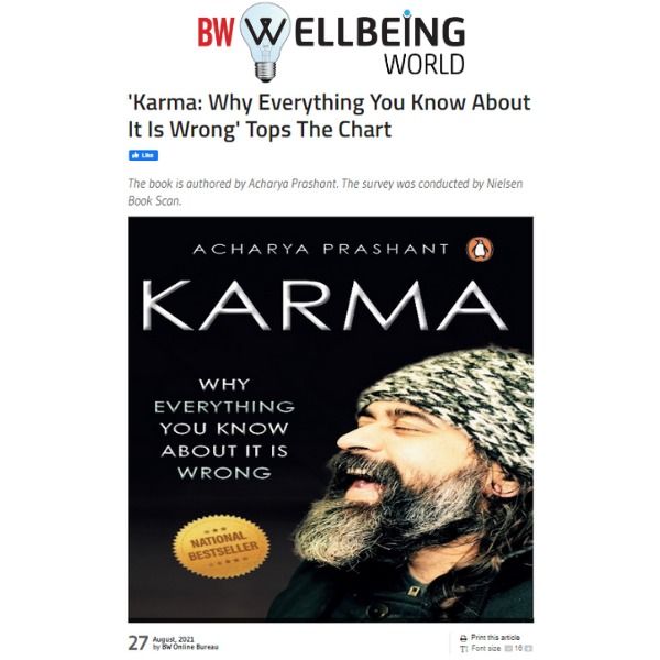 'Karma: Why Everything You Know About It Is Wrong' Tops The Chart