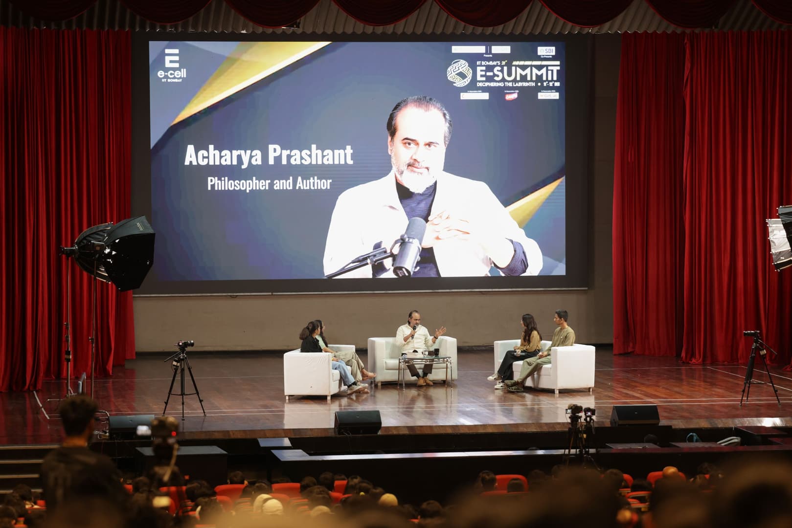 Acharya Prashant at IIT Bombay