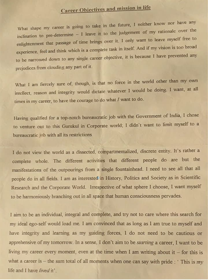 The Scholarship Essay: Freedom Over Career