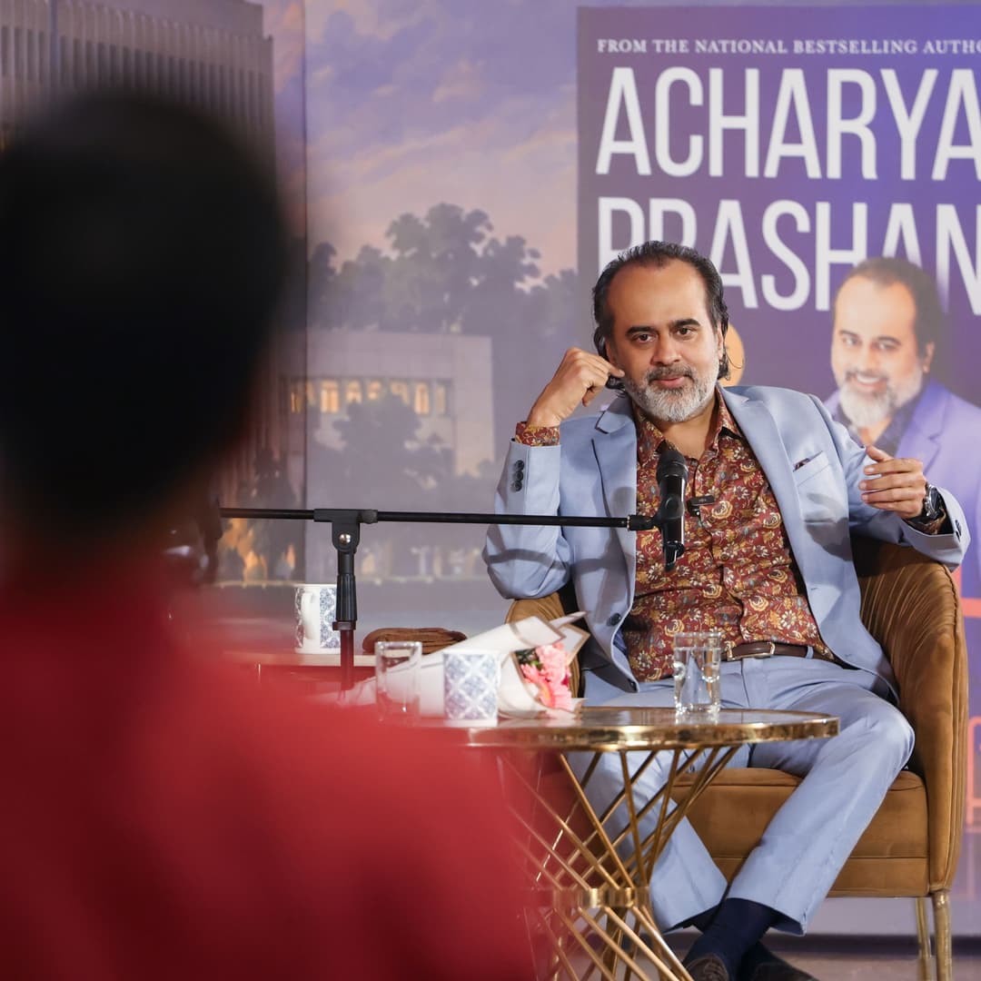 Acharya Prashant at IIT Delhi