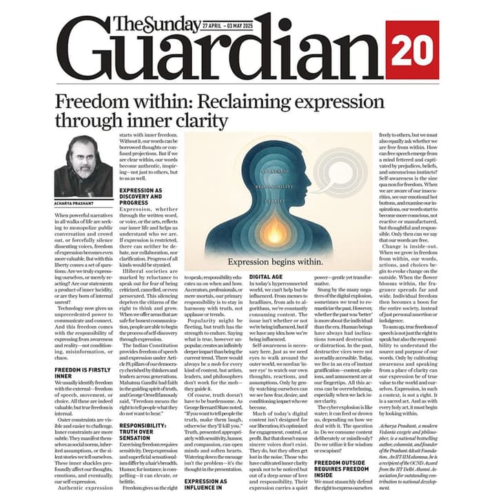 Freedom Within: Reclaiming Expression Through Inner Clarity
