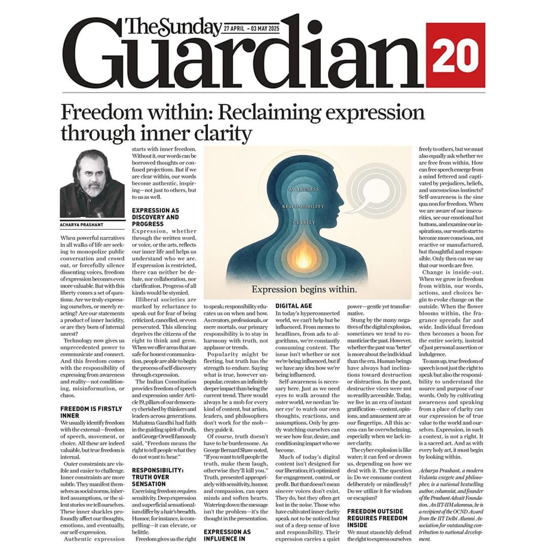 Freedom Within: Reclaiming Expression Through Inner Clarity