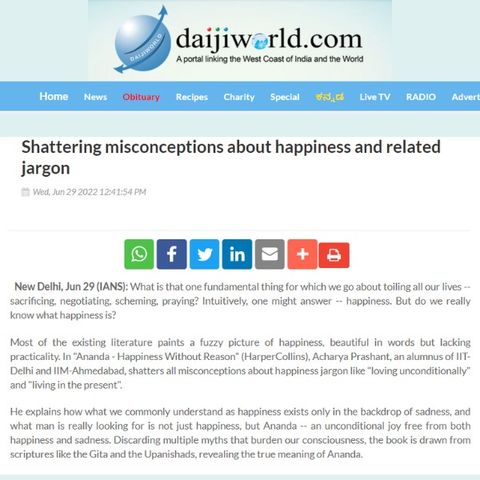 Shattering misconceptions about happiness and related jargon