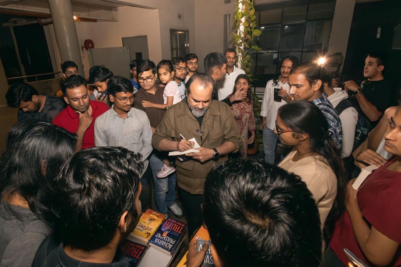 Acharya Prashant at IIIT Hyderabad