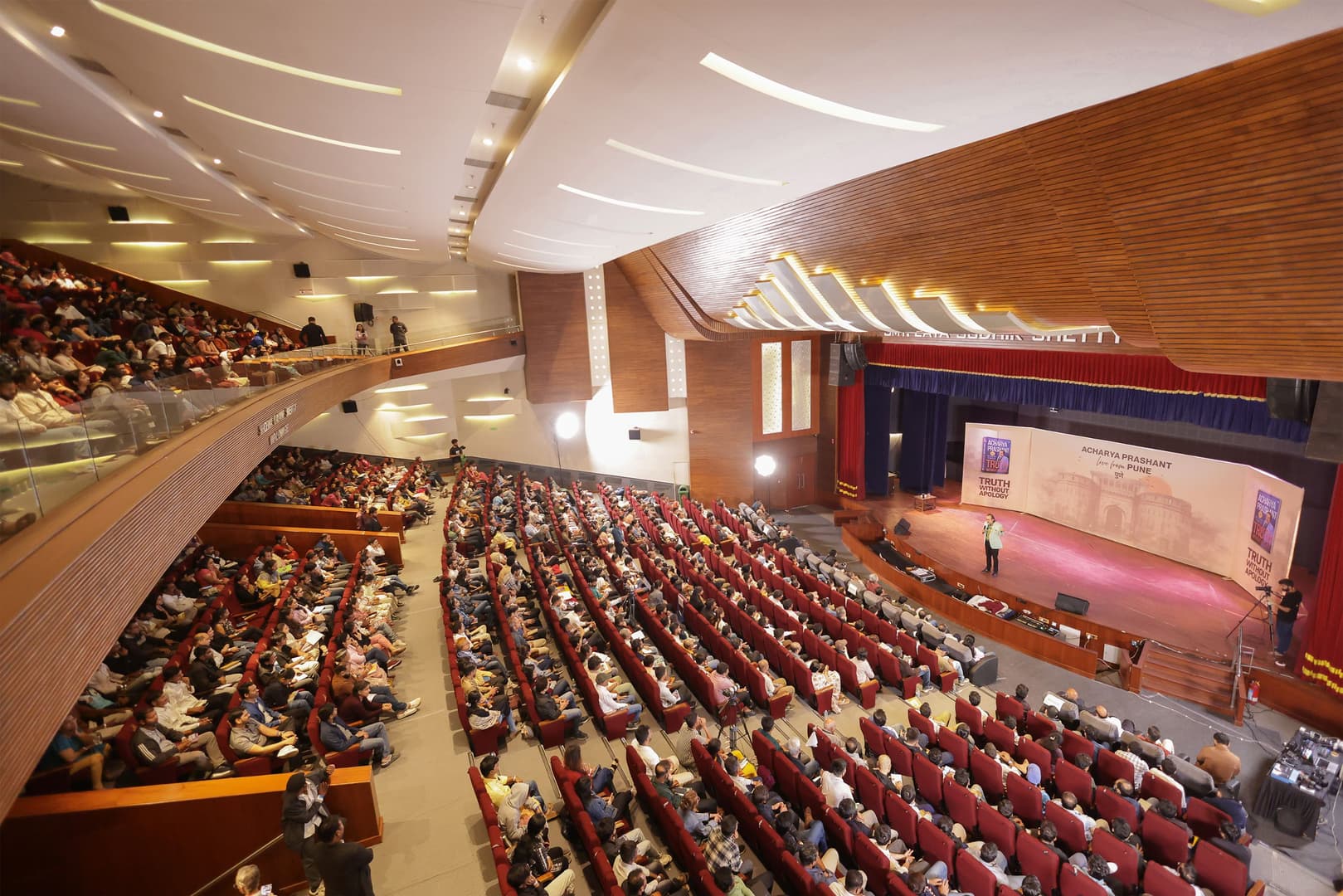 Acharya Prashant at Bantara Hall, Baner, Pune