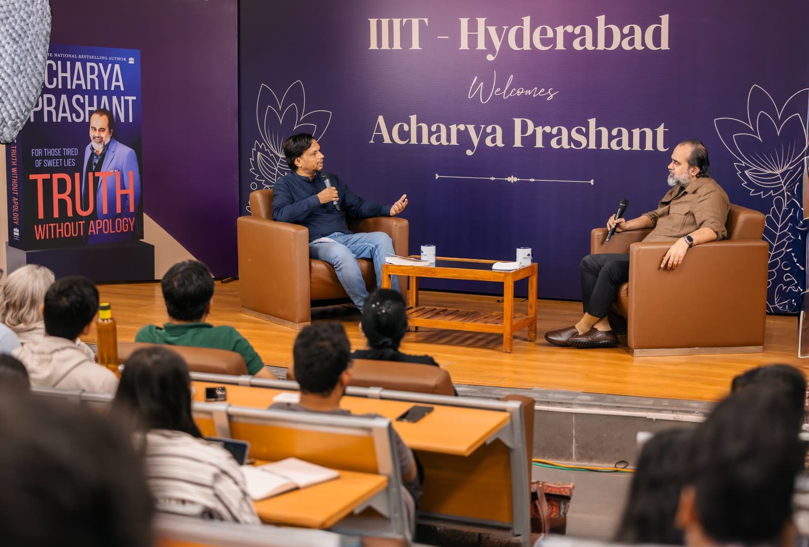 Acharya Prashant at IIIT Hyderabad