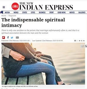 The indispensable spiritual intimacy