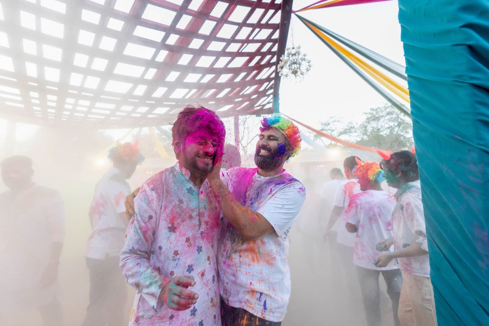 PAF Members at Holi Celebrations