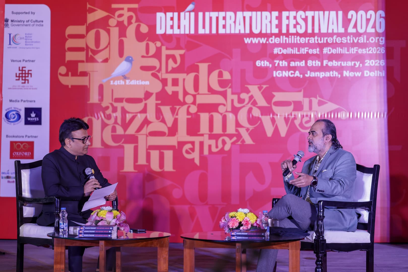 Acharya Prashant at Delhi LIT Fest