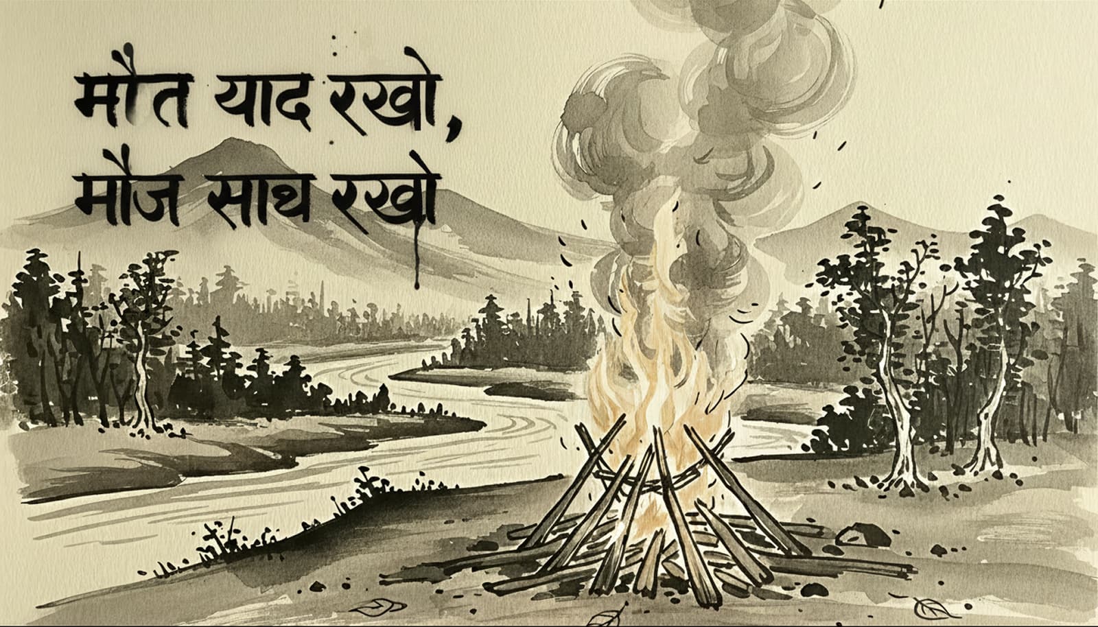 मौत याद रखो, मौज साथ रखो