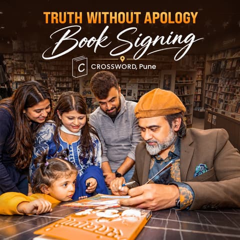 Truth Without Apology Book Signing | Crossword Pune