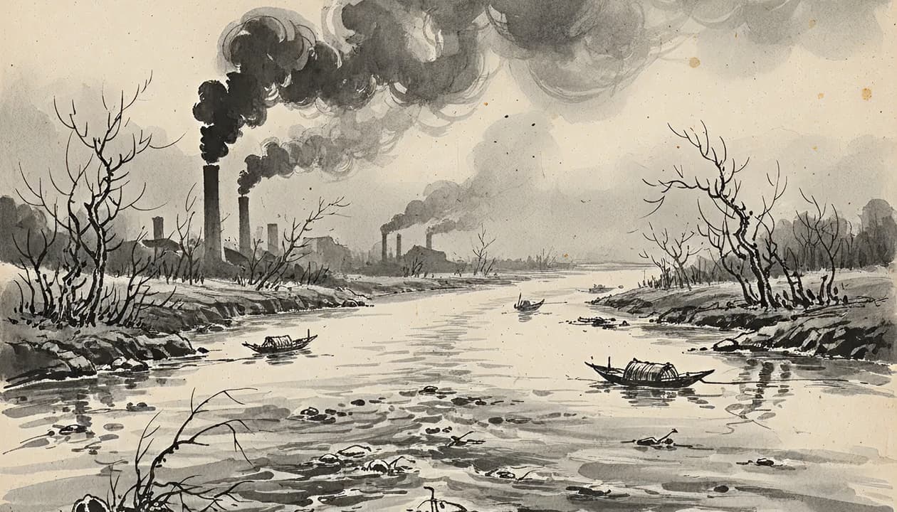 ज़हर से भरी हवा