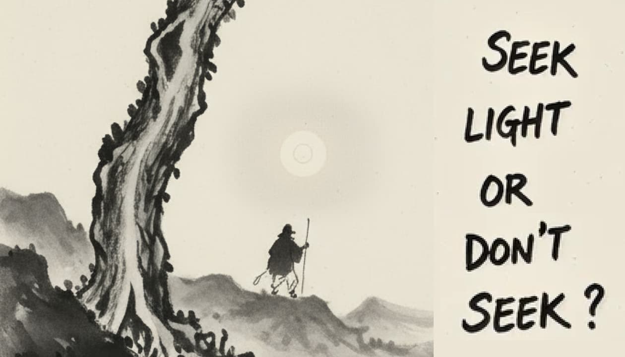 Seek Light or Don’t Seek?