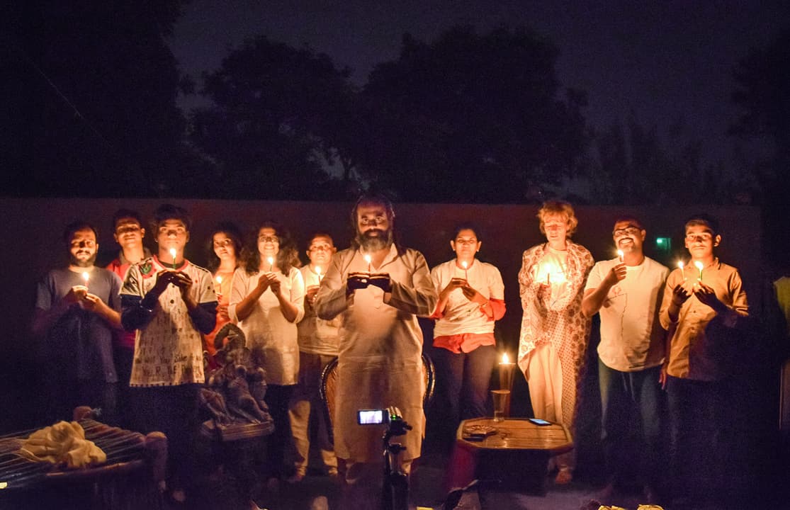 New Year's Eve session at Bodhsthal, 2017