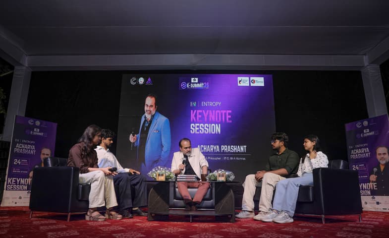 Acharya Prashant at NIT Raipur