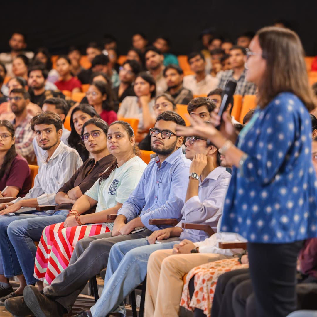 Acharya Prashant at IIT Delhi