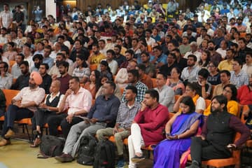 Acharya Prashant's Audience at IIT Delhi