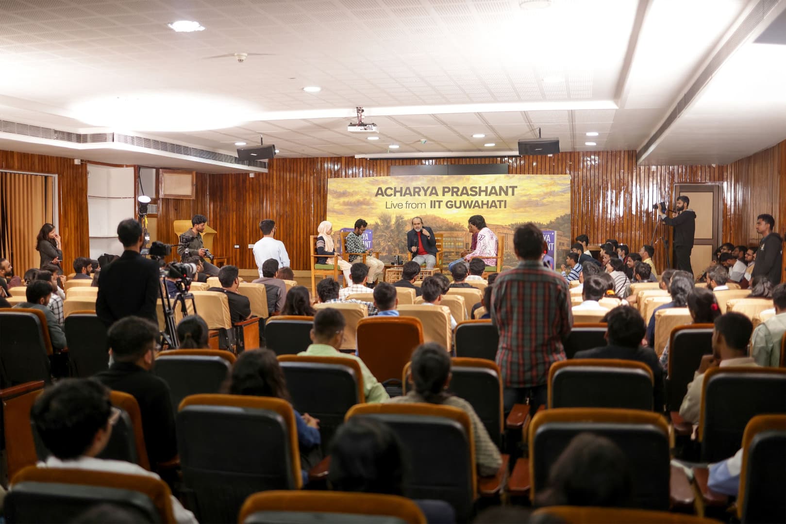 Acharya Prashant at IIT Guwahati