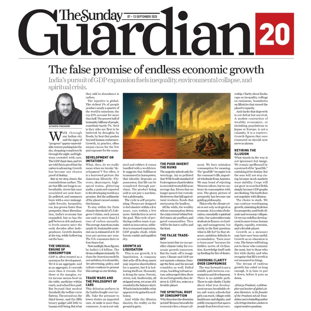 The False Promise of Endless Economic Growth