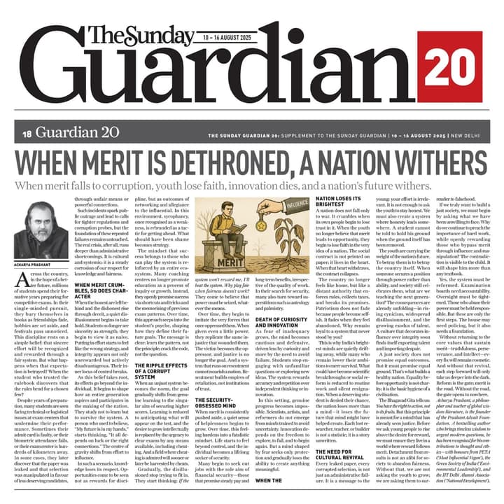 When Merit Is Dethroned, a Nation Withers
