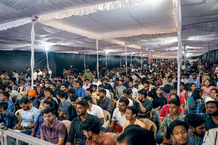 Audience at the Raipur Event, NIT Raipur