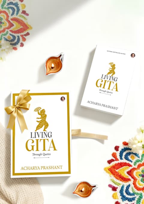 Living Gita: Through Quotes with a Gift Box  [New Release]