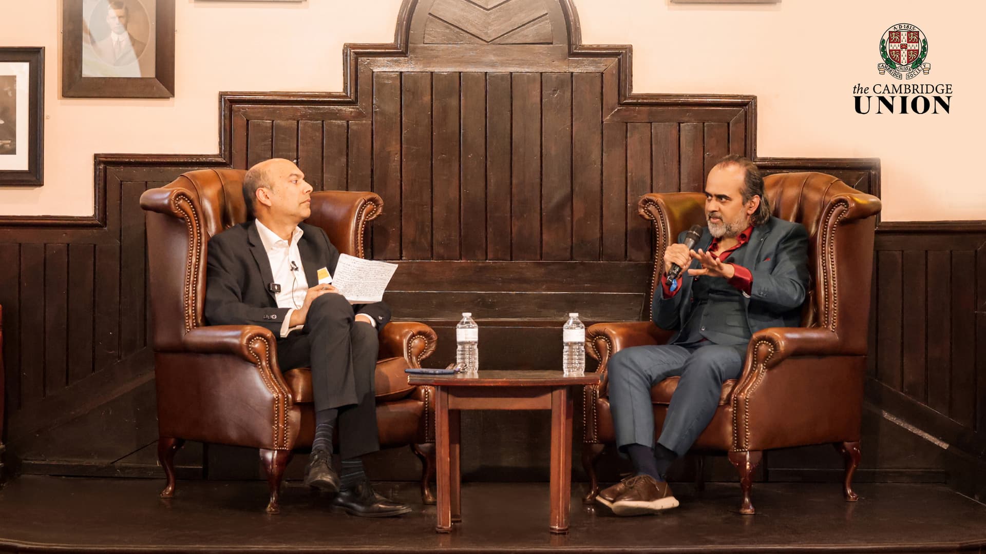 Acharya Prashant at the Cambridge Union