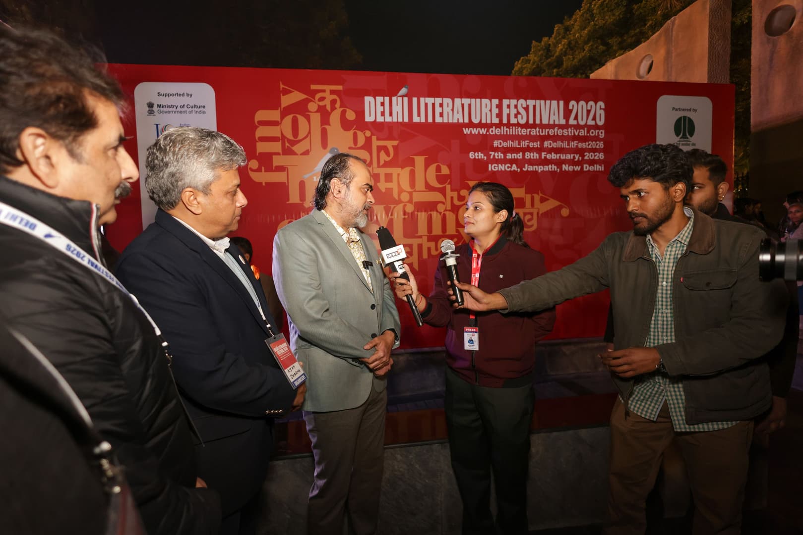 Acharya Prashant at Delhi LIT Fest