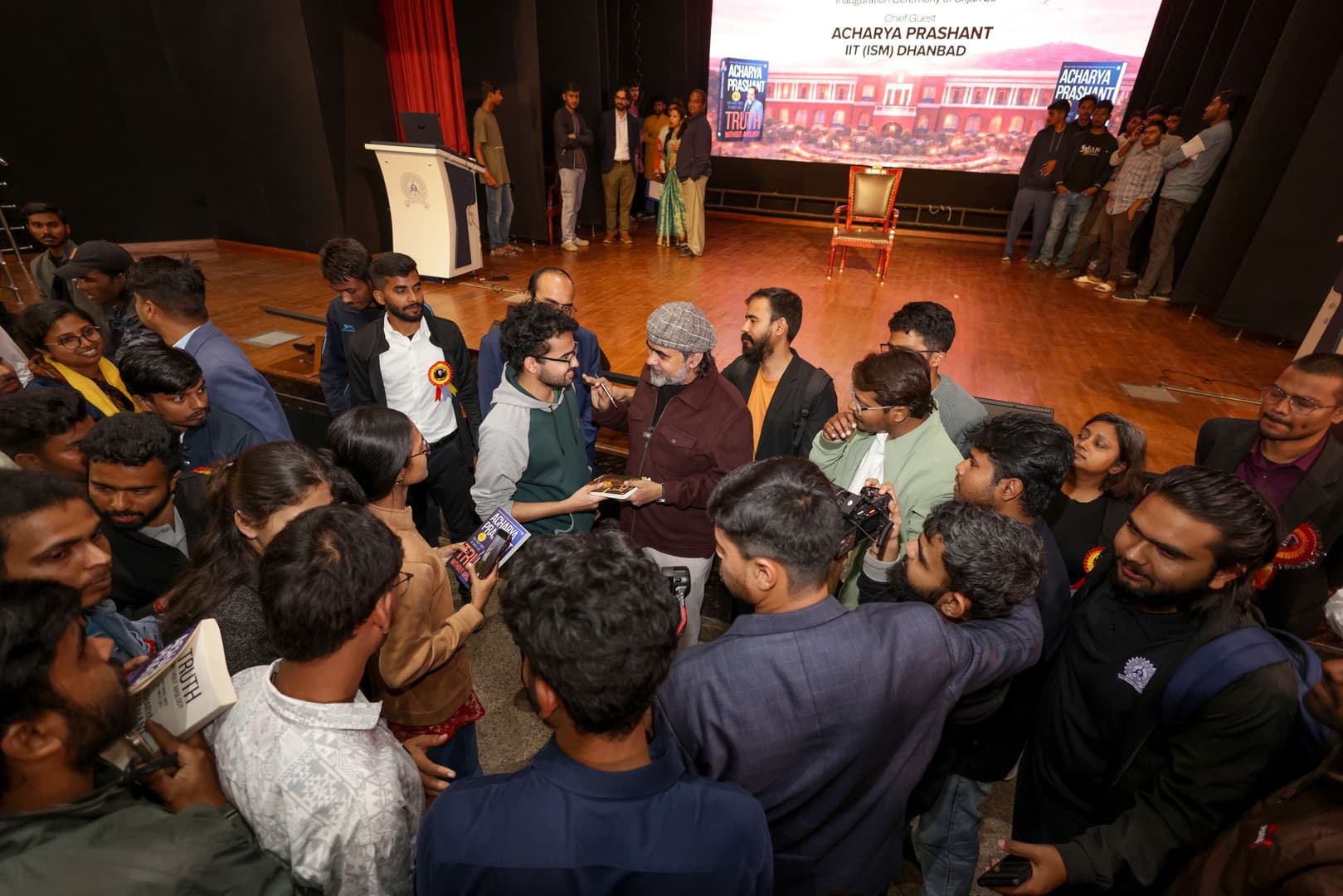 Acharya Prashant at IIT Dhanbad