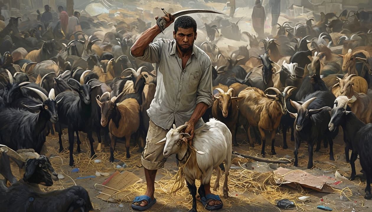 बकरा काटने से पुण्य मिलता है?
