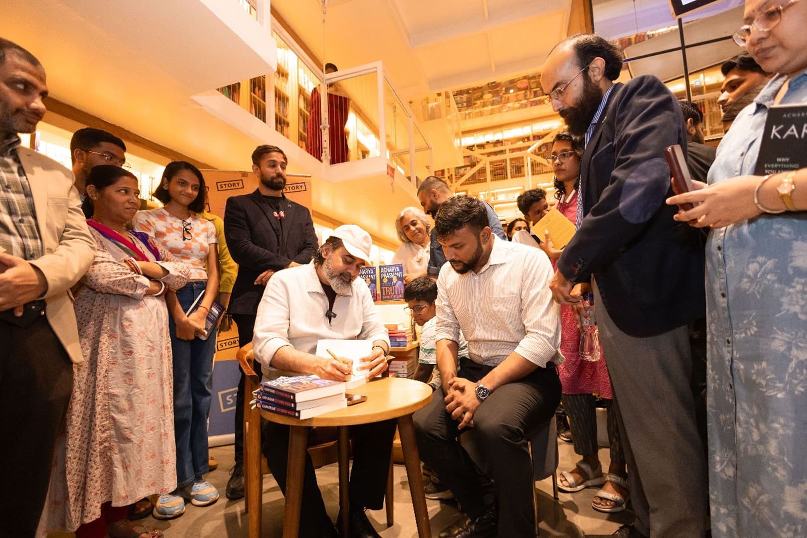Book Signing at STORY Bookstore, Kolkata