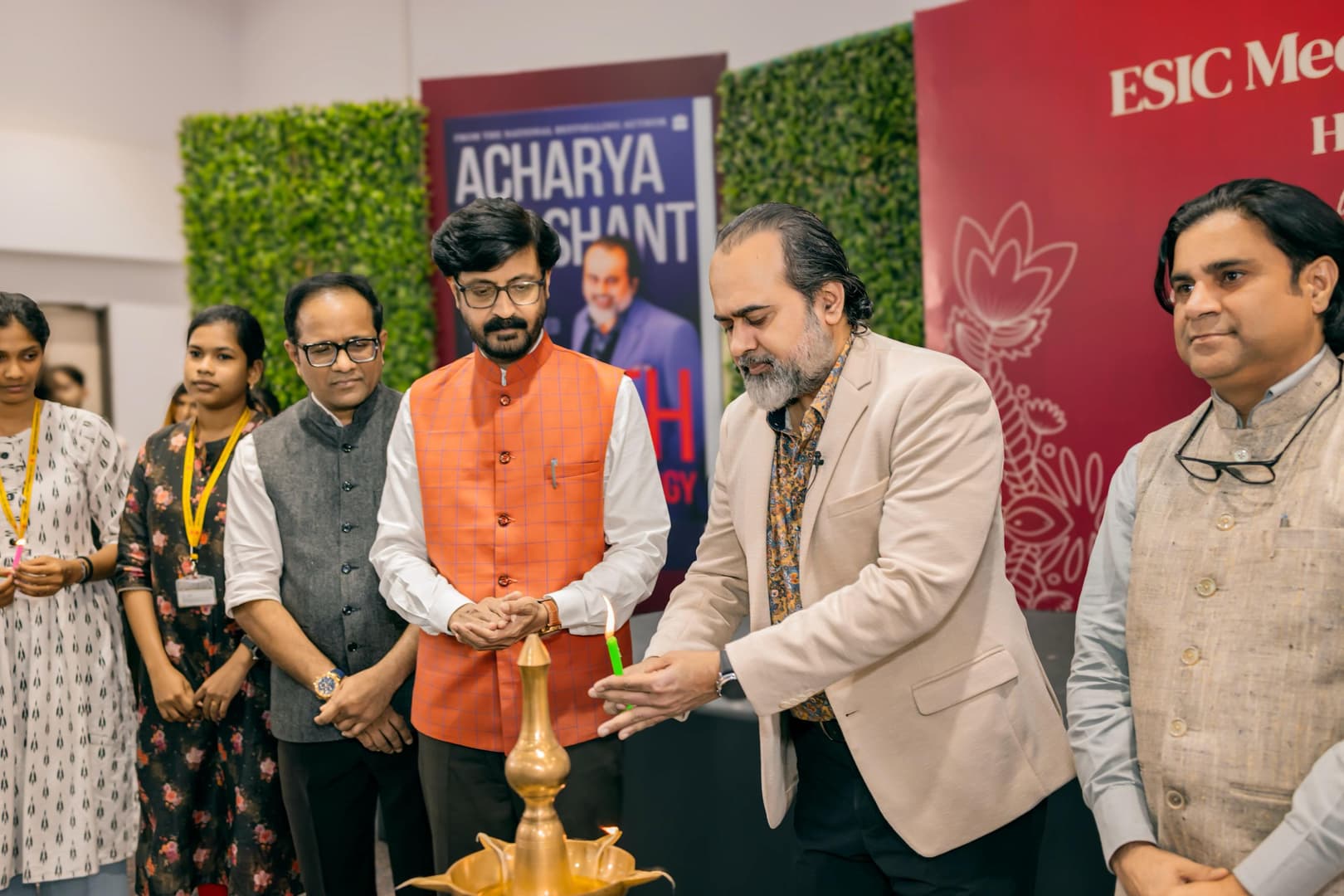 Acharya Prashant at ESIC Medical College