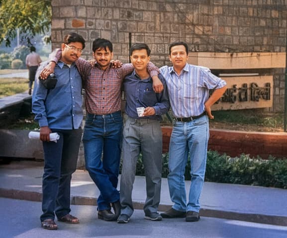 At the IIT Delhi Campus