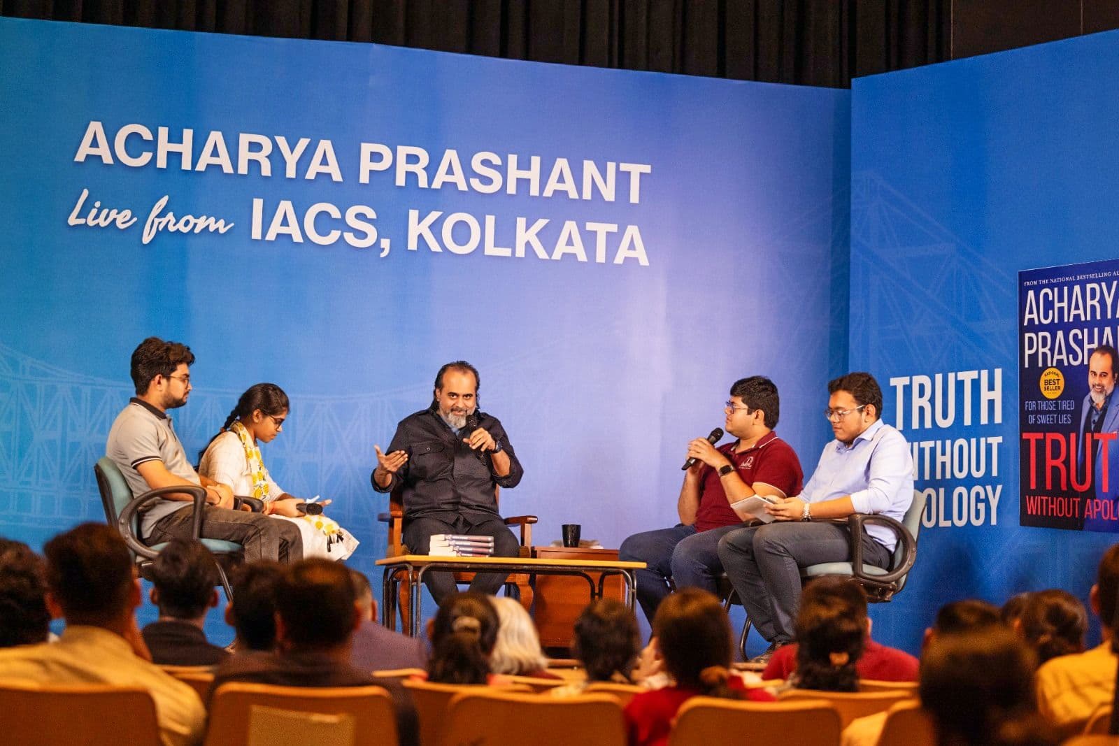 Acharya Prashant at IACS, Kolkata