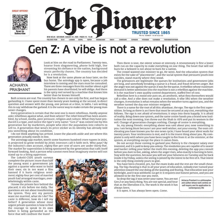 Gen Z: A vibe is not a revolution