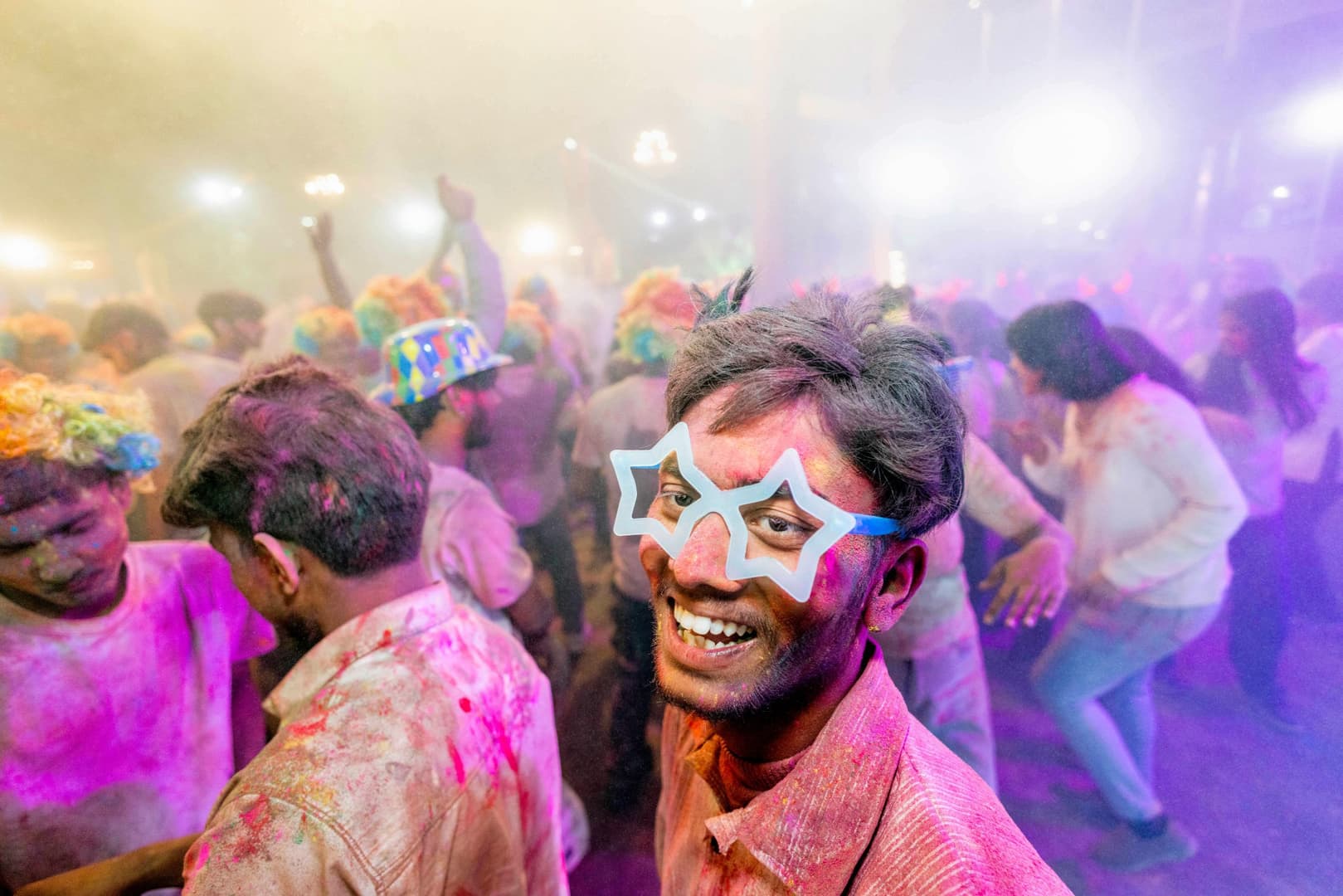 PAF Members at Holi Celebrations