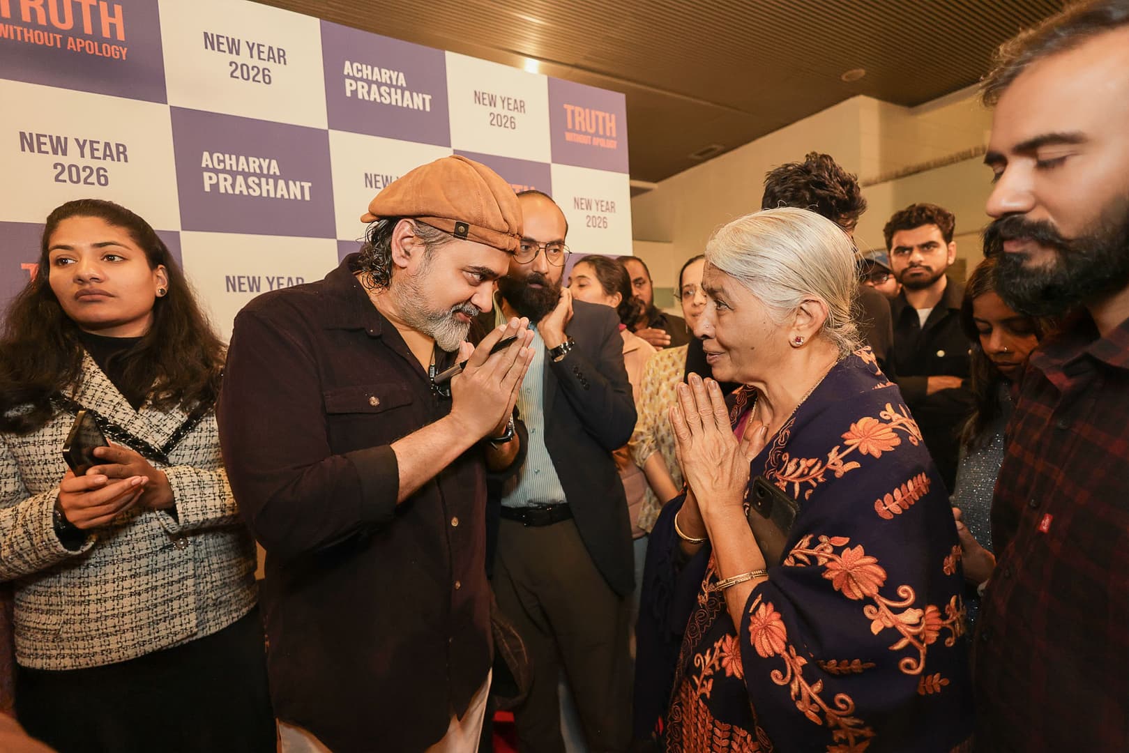 Book Signing after Bhagwad Gita Session, New Year 2026, Bangalore