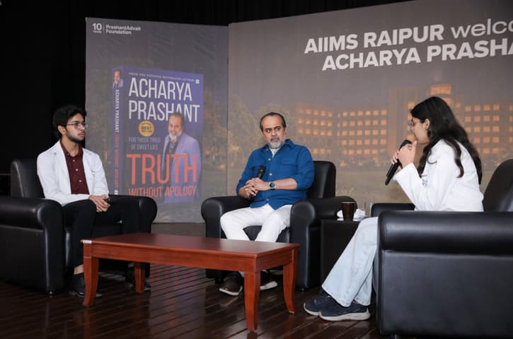 Interaction with Gita Students, AIIMS Raipur