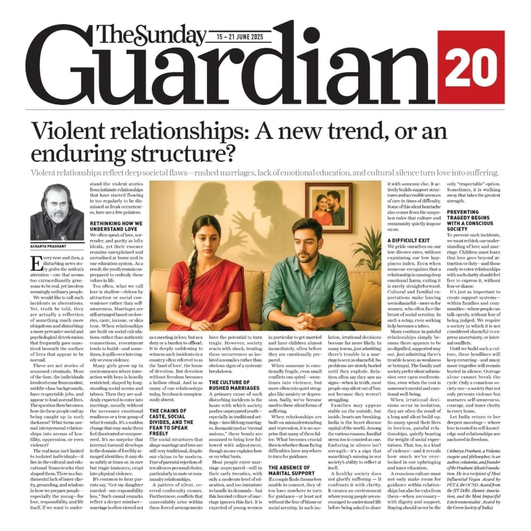 Violent Relationships: A New Trend, or an Enduring Structure?