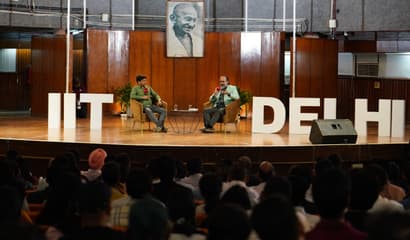 NDTV Interviews Acharya Prashant at IIT Delhi